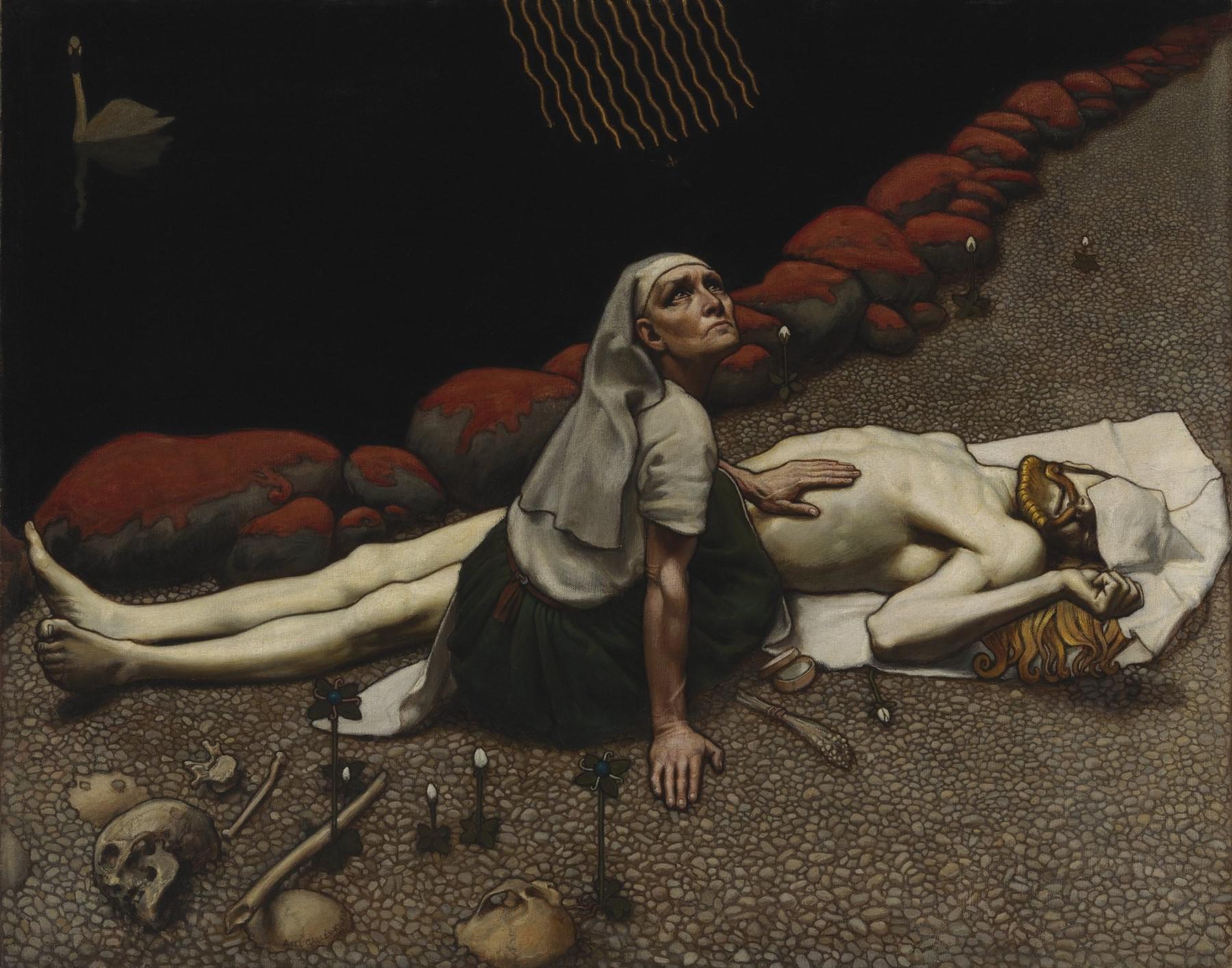 Аксели Галлен-Каллела, «Мать Лемминкяйнена», 1897