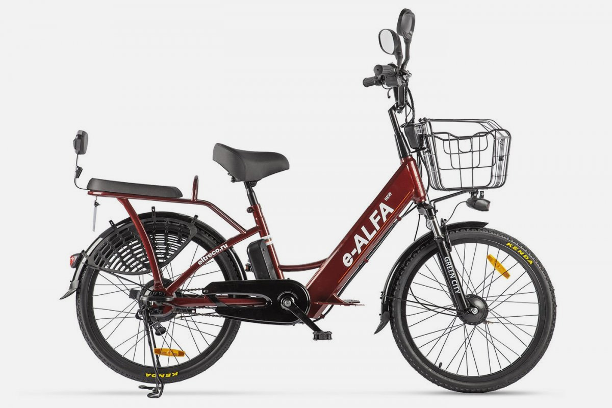 Электровелосипед&nbsp;Green City E-Alfa