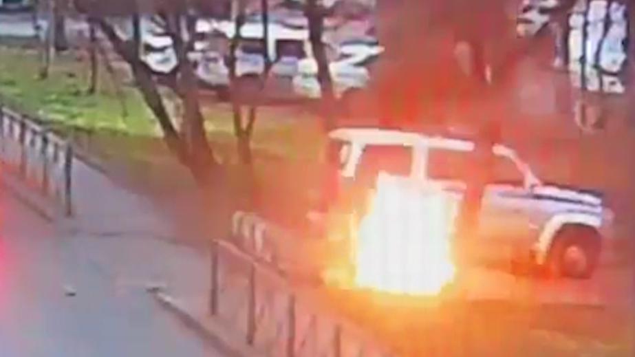 В Химках подросток поджег полицейский автомобиль по указанию мошенников