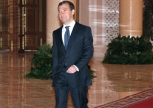 Медведев поблагодарил олимпийцев за удачное выступление в Пекине