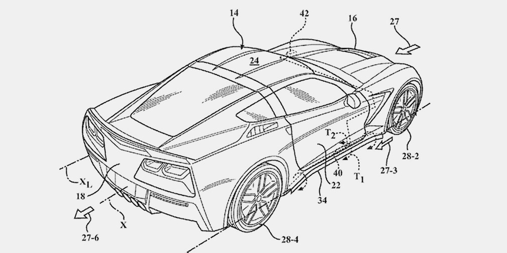 Chevrolet Corvette получит активную аэродинамику