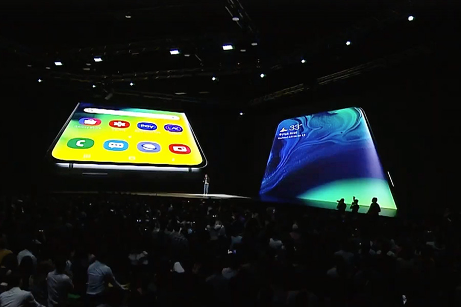 Фото:скриншот презентации Samsung