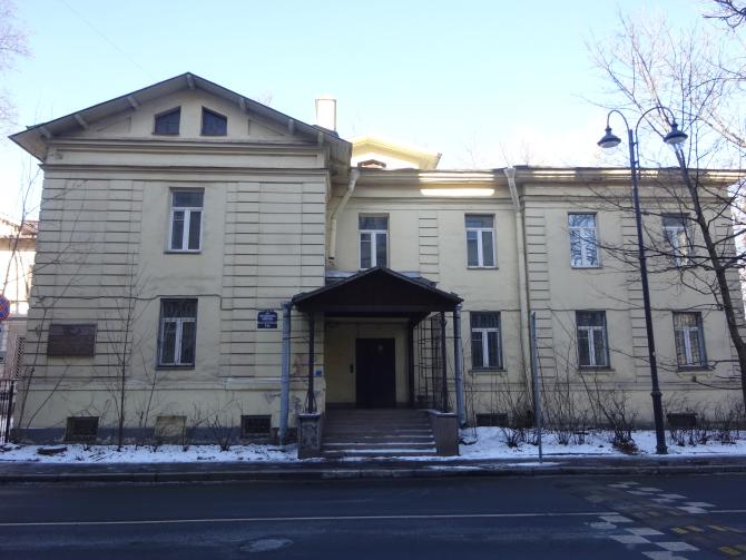 Здание бывшего Ленинградского телецентра