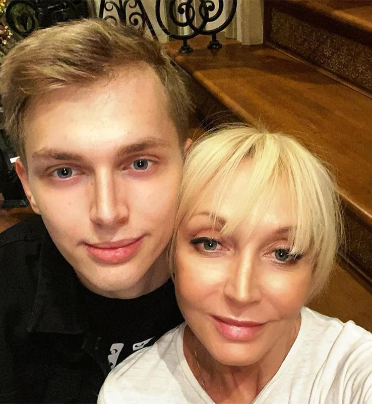 Кристина Орбакайте с сыном Дени Байсаровым