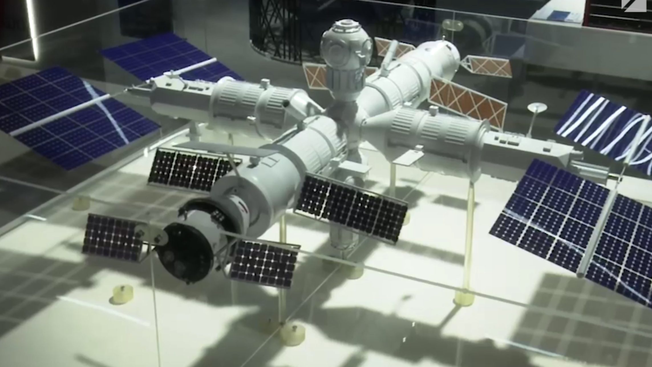 Как будет выглядеть новая российская космическая станция. Видео