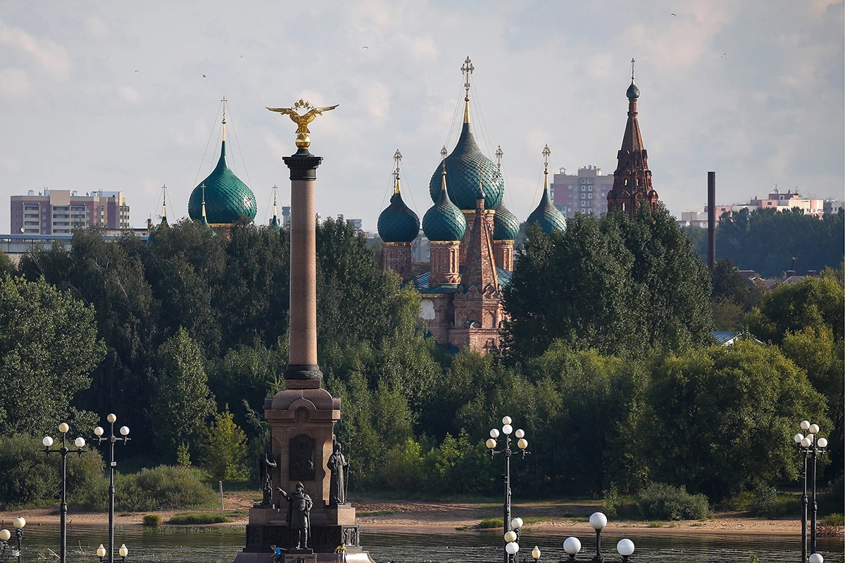 Храмовый комплекс в Коровниках в Ярославле