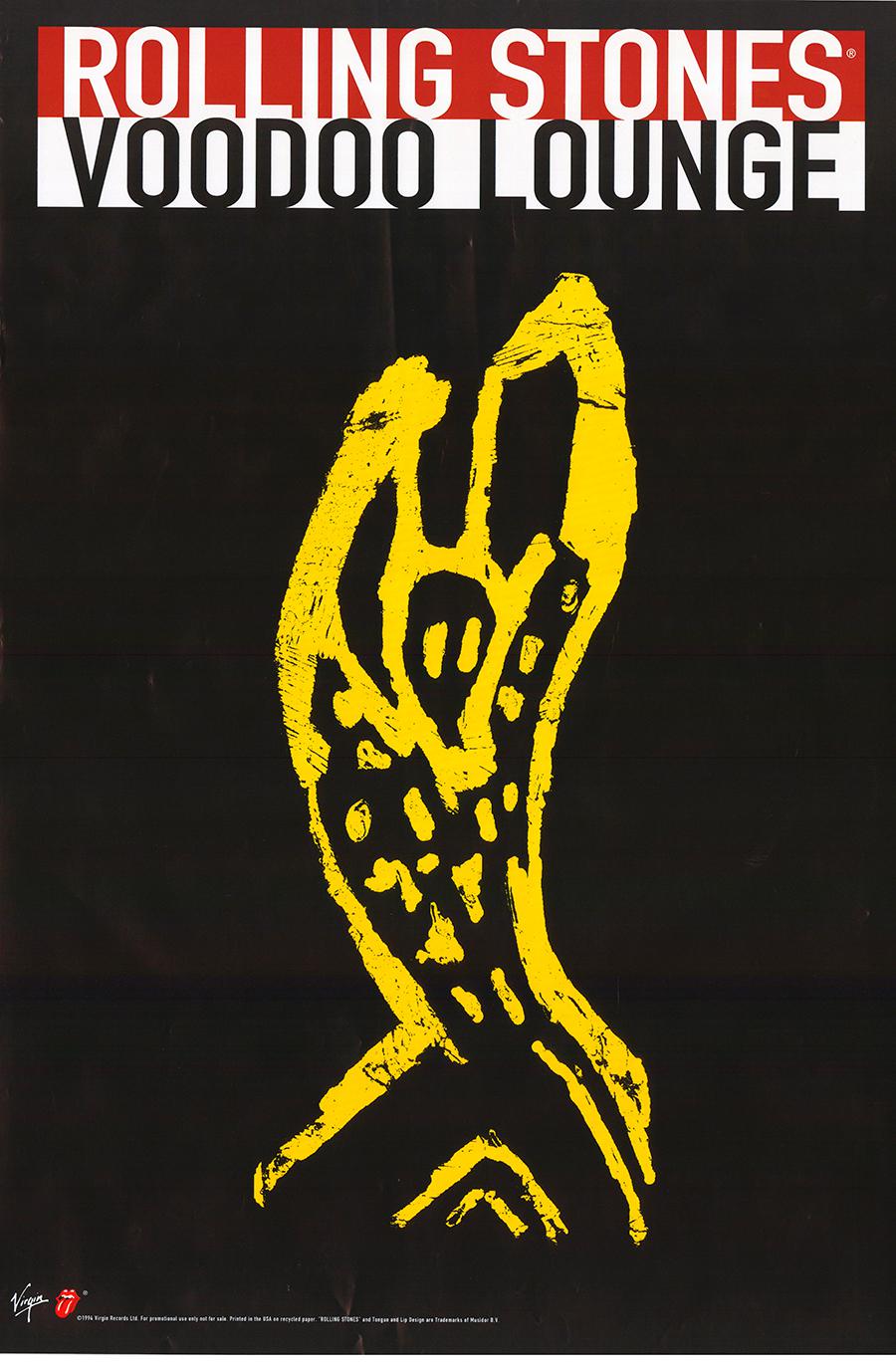 Плакат тура The Rolling Stones, 1994 год