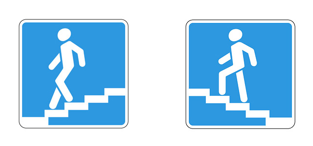 Знаки 6.6 &laquo;Подземный пешеходный переход&raquo; и 6.7 &laquo;Надземный пешеходный переход&raquo;