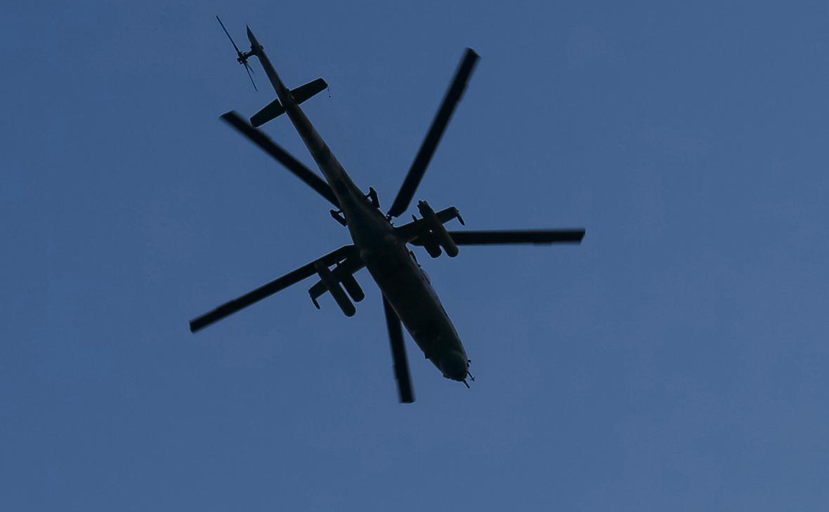 Военный вертолет Ми-8 ВСУ