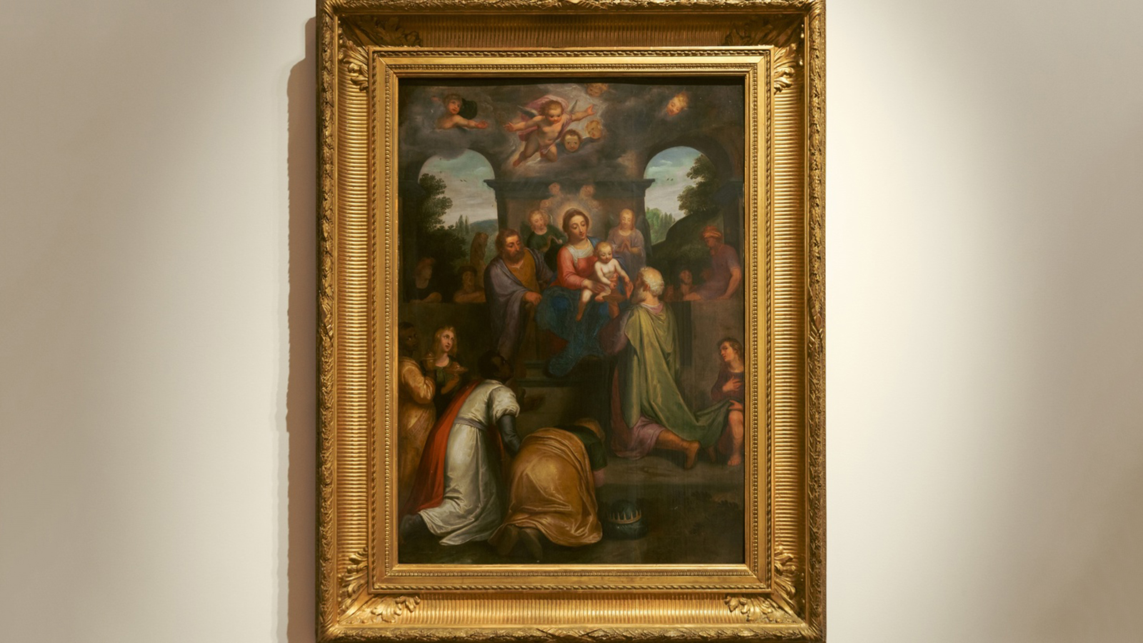 <p>Картина &laquo;Поклонение волхвов&raquo; художника Отто ван Вена</p>