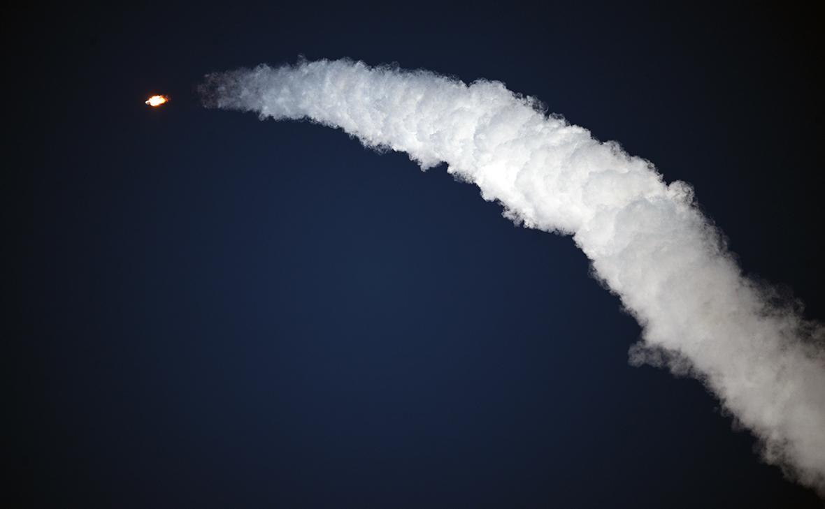 Запуск ракеты &laquo;Союз-2.1б&raquo; со спутниками с космодрома Восточный