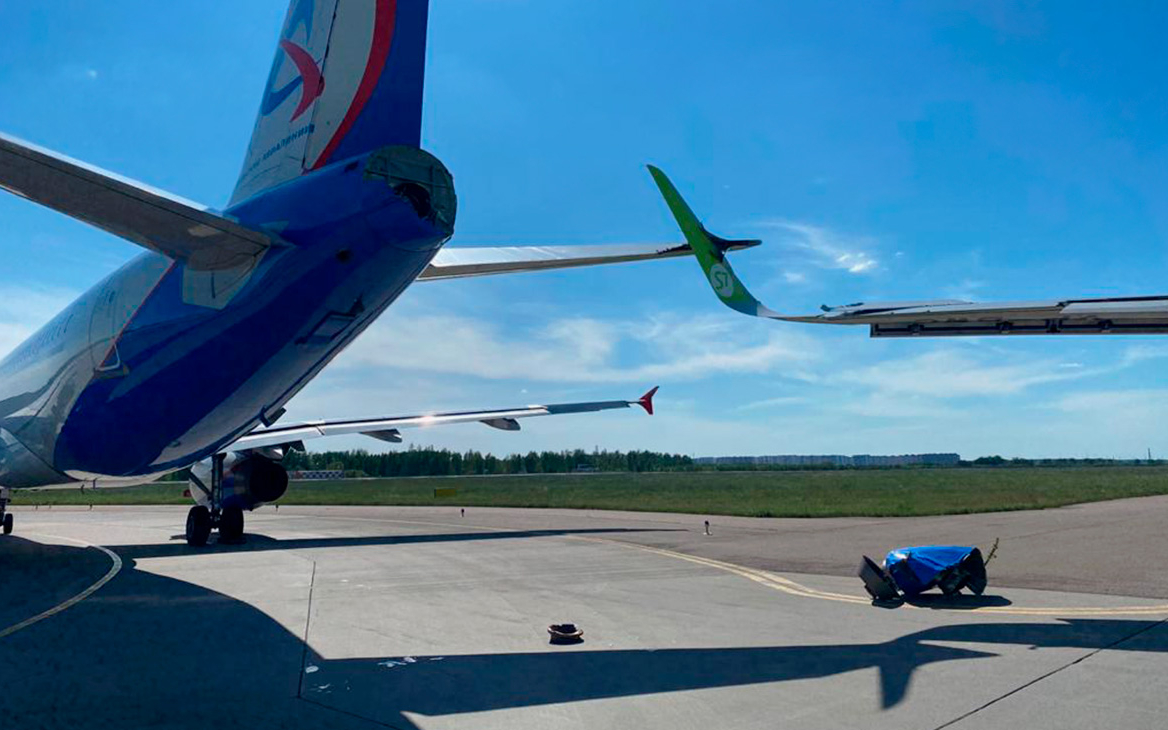 После столкновения двух самолетов в Пулково возбудили уголовное дело