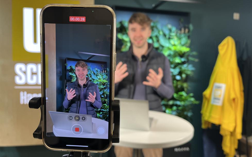 Запись образовательного курса для TikTok в Haaga-Helia