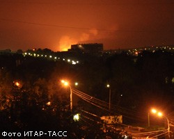 Пожар в арсенале Удмуртии: военная прокуратура приступила к проверке
