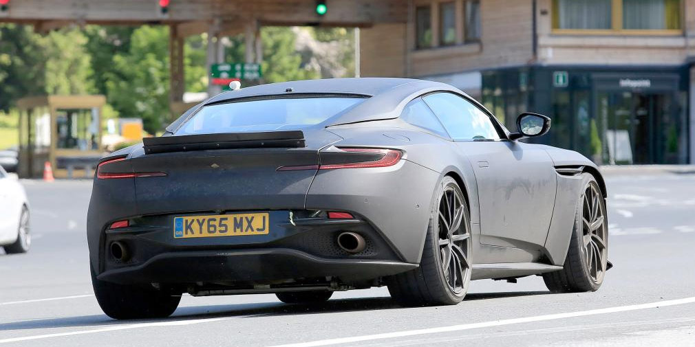 Aston Martin вывел на испытания самую мощную версию DB11