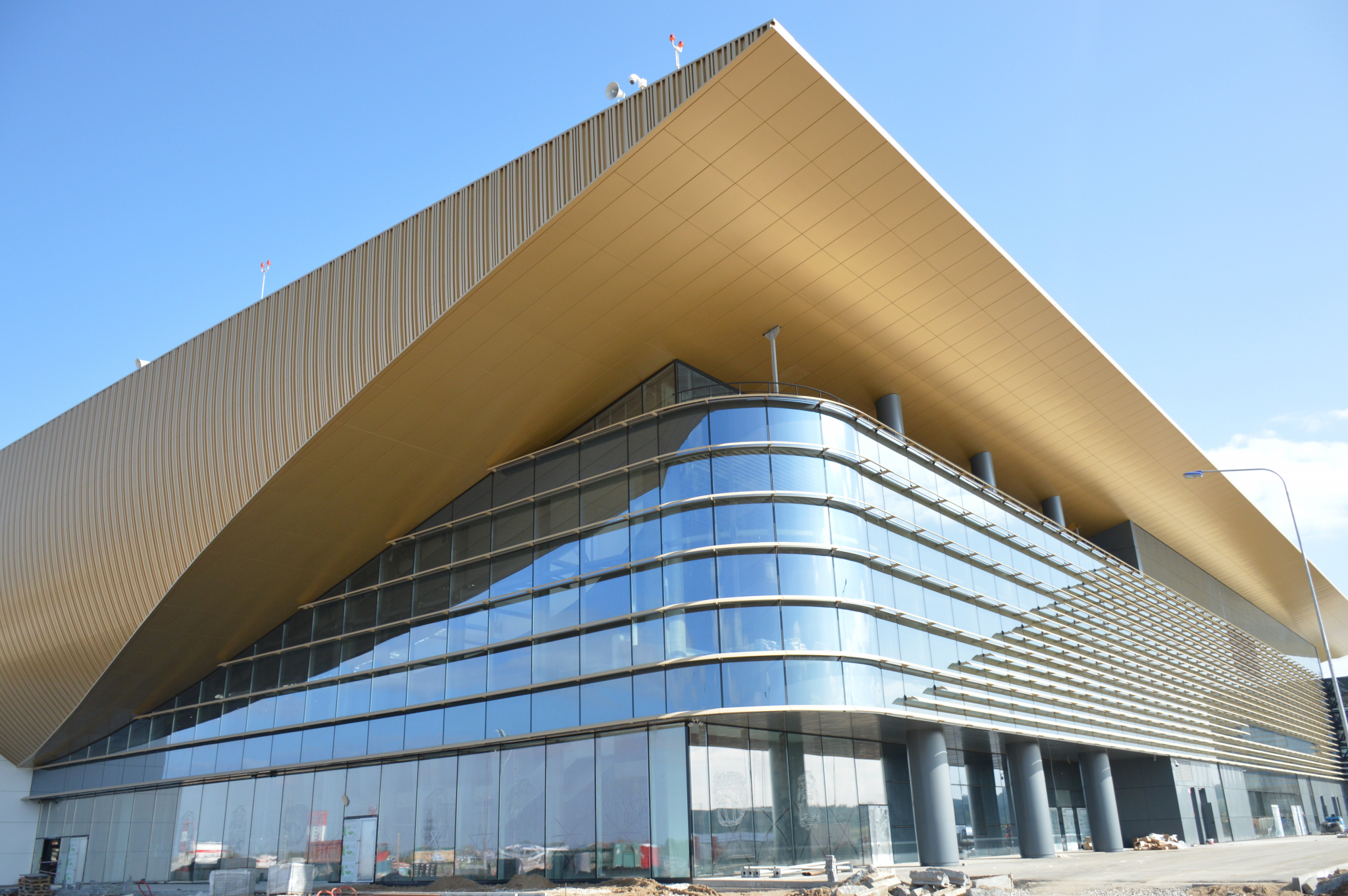 Здание нового терминала будет готово уже в декабре 2017 года