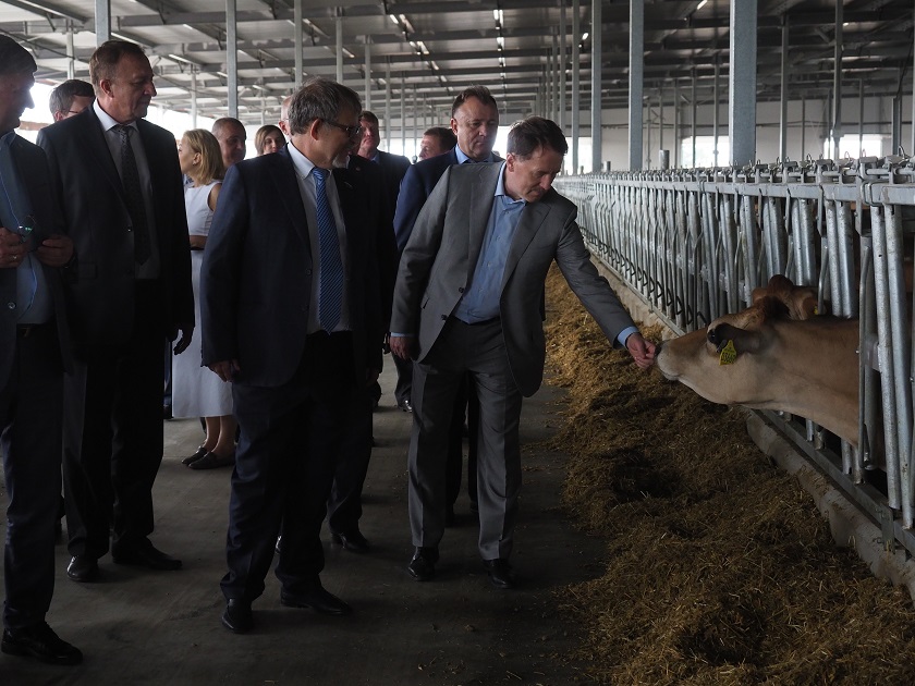 Молвест и Дон-Агро открыли в Воронежской области крупные молочные фермы