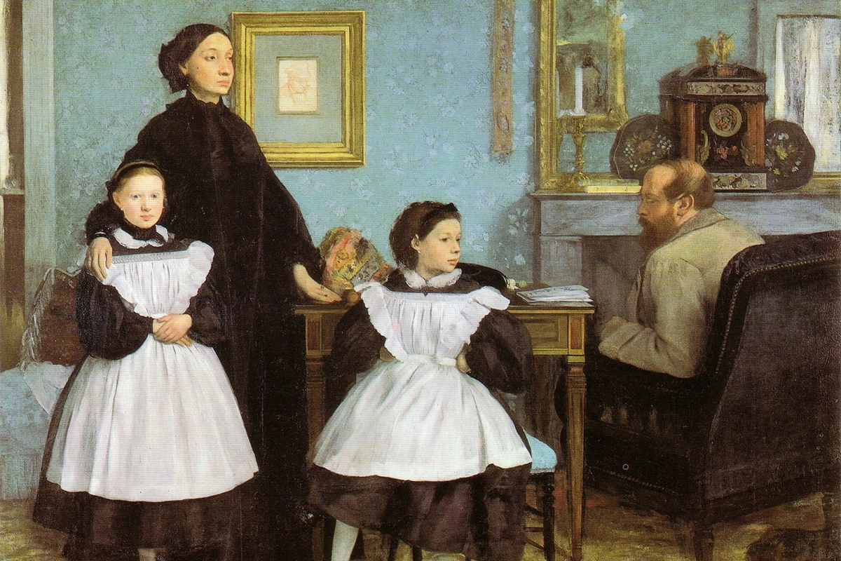 Картина «Семья Беллелли», Эдгар Дега (1867)