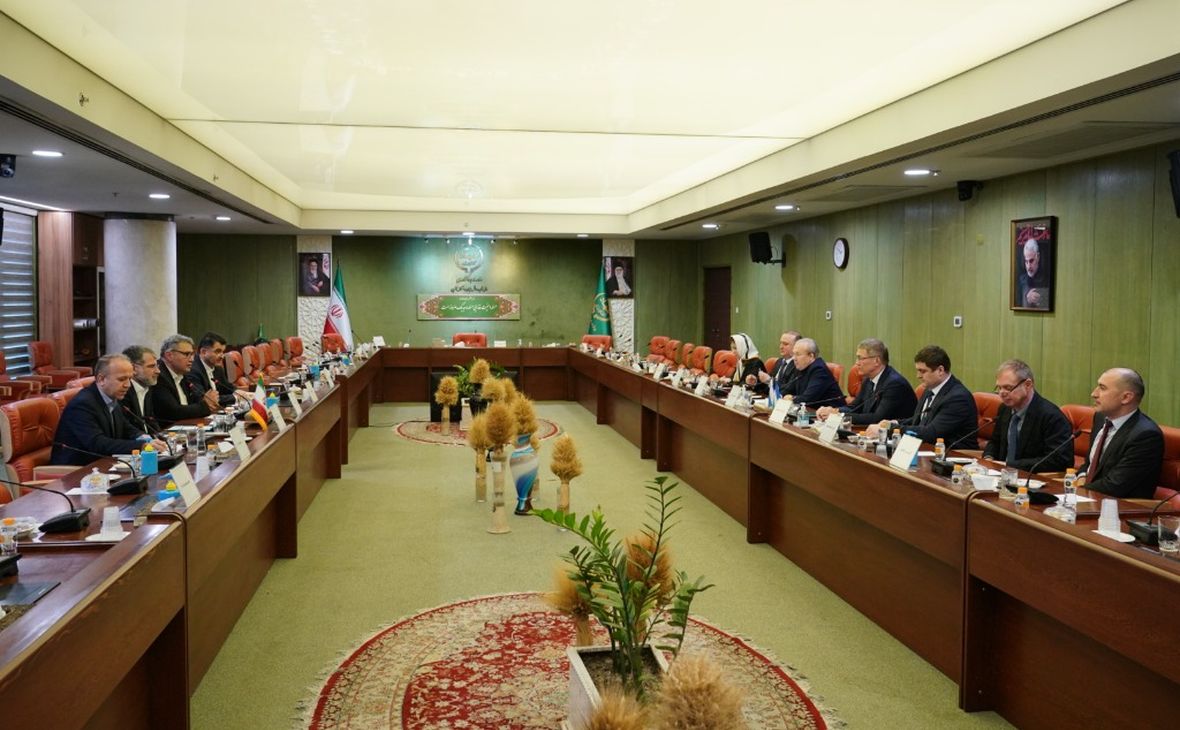 Встреча делегации Башкирии с министром сельского хозяйства Ирана Джавадом Садати-Нежадом.