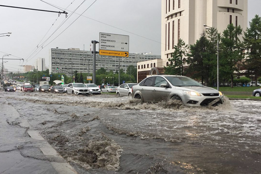 Москва ливень сегодня