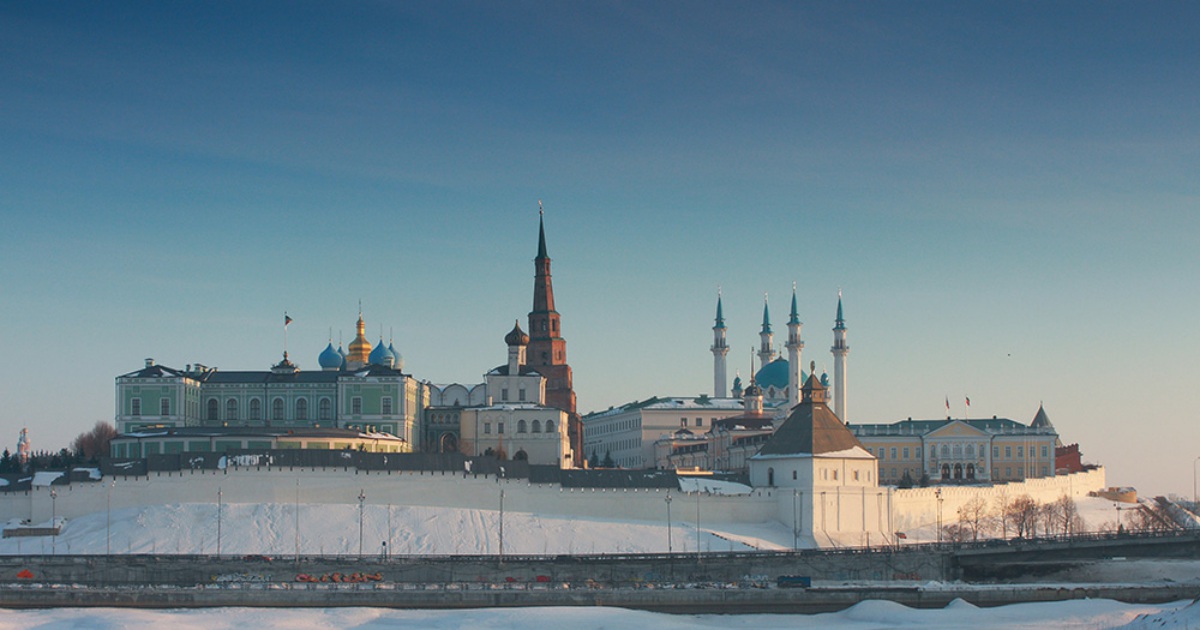 Кремлевская Казань зимой