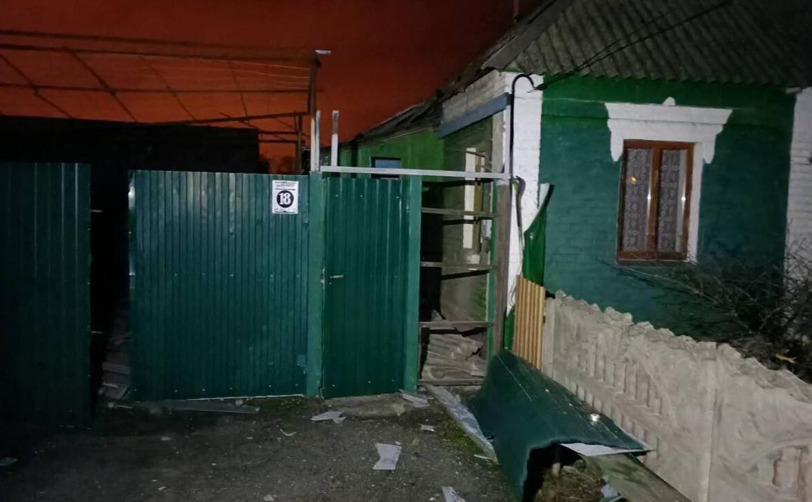 Последствия обстрела города Шебекино в Белгородской области