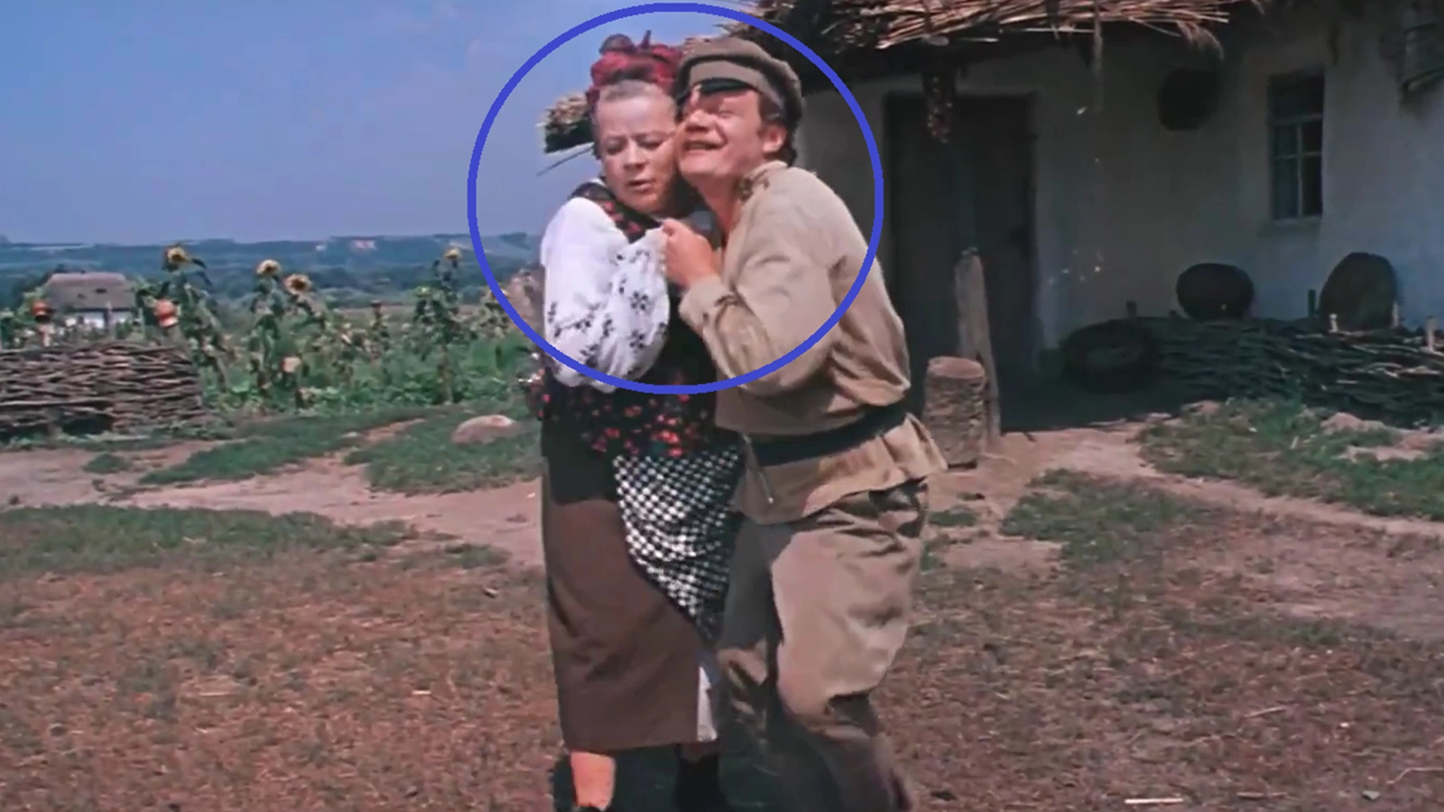 Кадр из фильма «Свадьба в Малиновке», режиссер Андрей Тутышкин, 1967 год