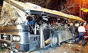 В Казахстане разбился переполненный автобус, 7 погибших
