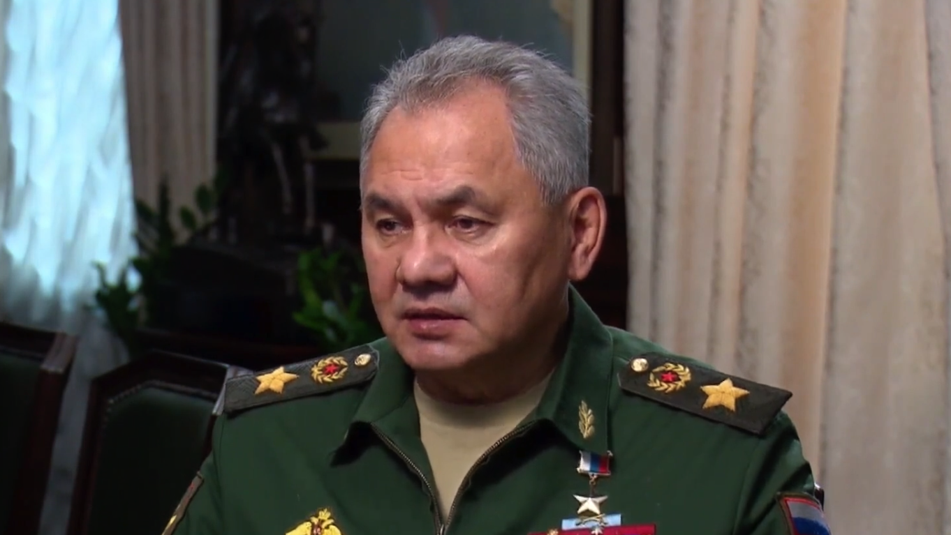 Заявление министра обороны Сергея Шойгу. Видео
