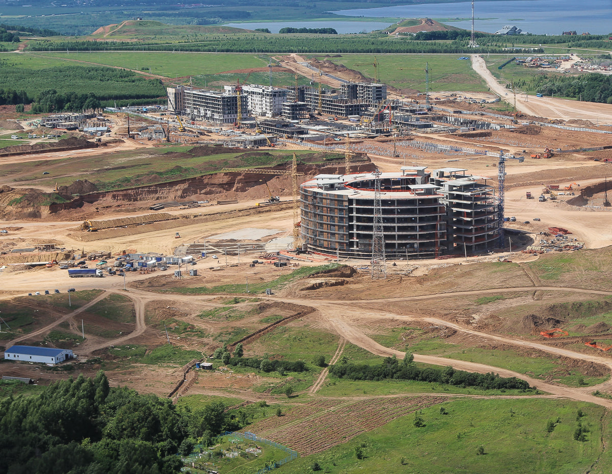Строительство Иннополиса. Фото: digital.gov.ru