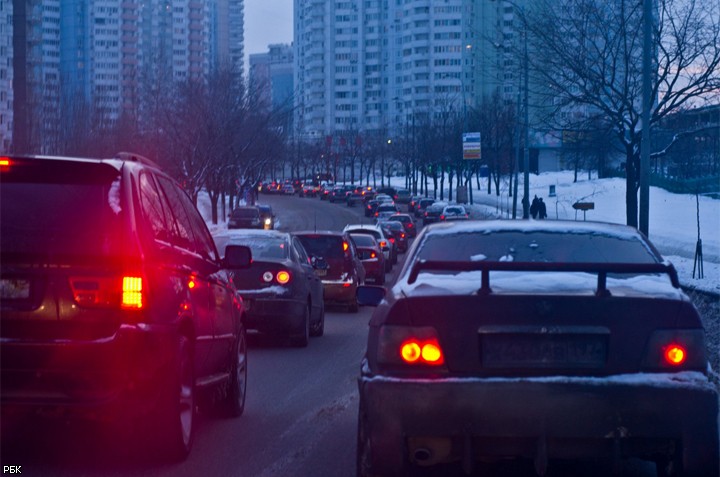 В Москве сложилась критическая дорожная обстановка