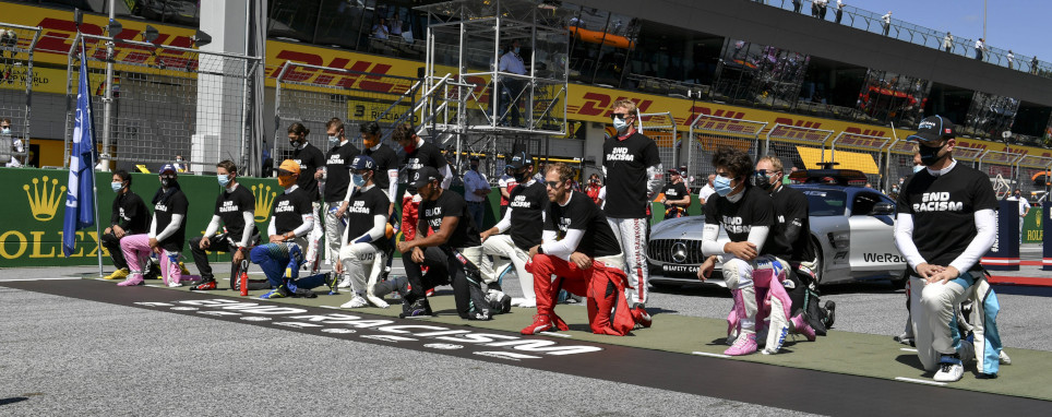 «Формула-1» организует акцию против расизма перед Гран-при Великобритании