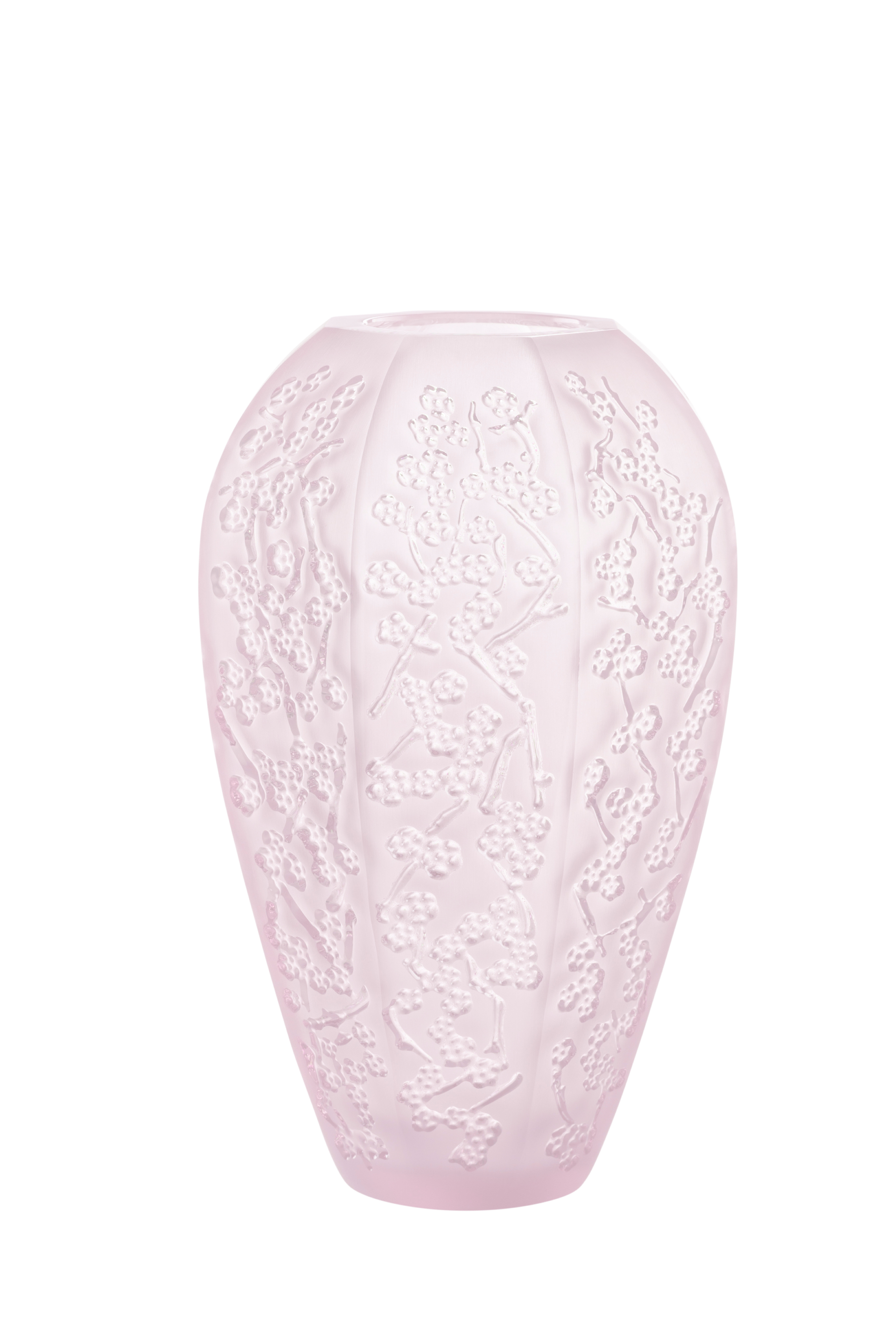 Ваза &laquo;Сакура&raquo;, розовый хрусталь, 17,5 см, 72 850 руб., Lalique