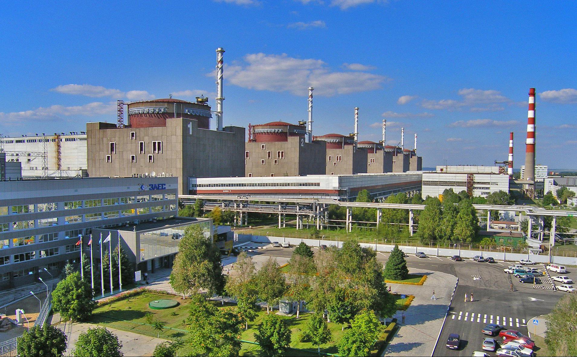 Запорожская АЭС, архивное фото