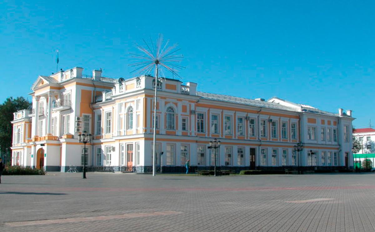 Здание акимата Западно-Казахстанской области