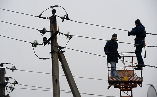 Линии электропередачи в Донецкой области