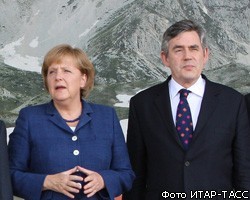 Г.Браун и А.Меркель решили реформировать финансовый сектор ЕС
