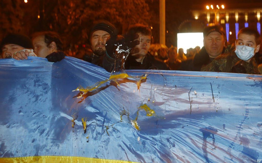 Митинги в Донецке переросли в бойню