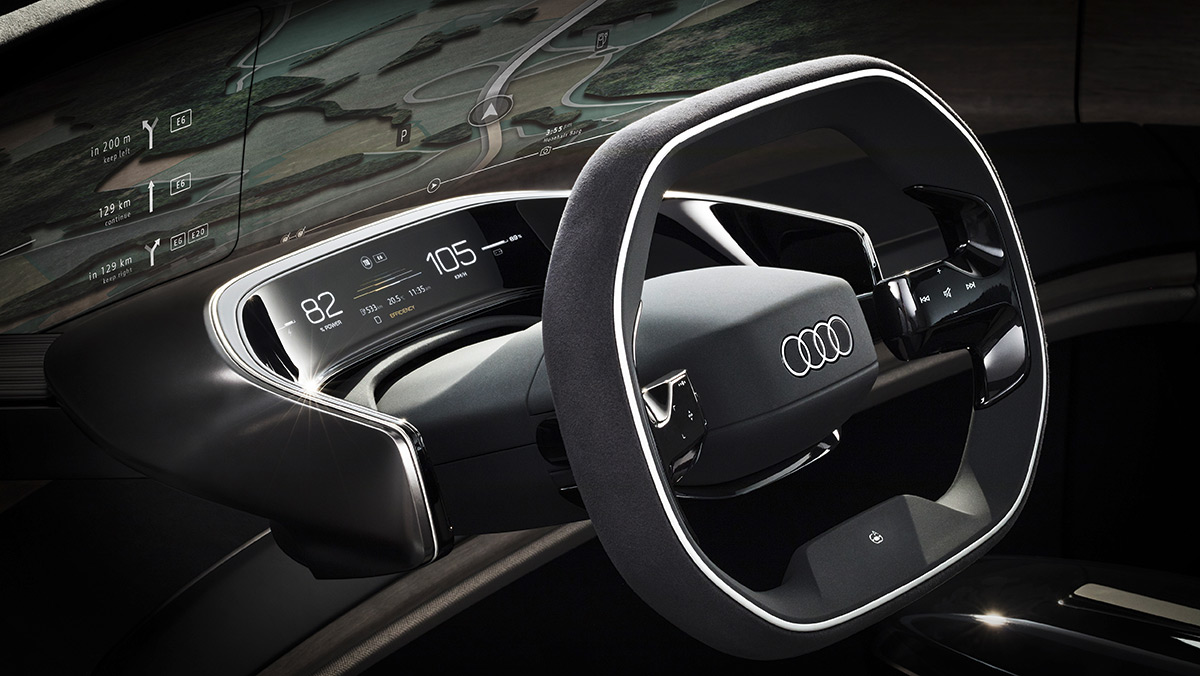 Audi показала Grandsphere с распашными дверьми. А еще он больше A8