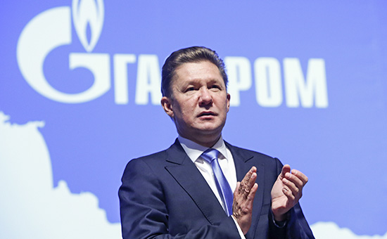 Глава компании «Газпром» Алексей Миллер