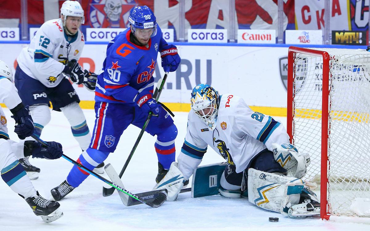 «Сочи» нанес только один бросок за период в матче КХЛ против СКА
