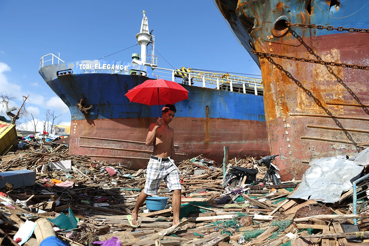 <p>Последствия тайфуна&nbsp;Хайян на Филиппинах</p>