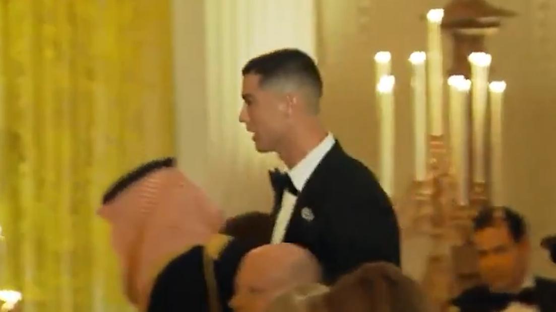 Роналду и Илон Маск пришли на ужин Трампа в честь саудовского принца