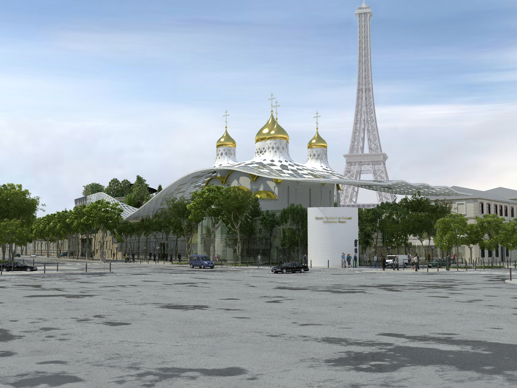 Россия пересмотрит проект строительства православного храма в Париже