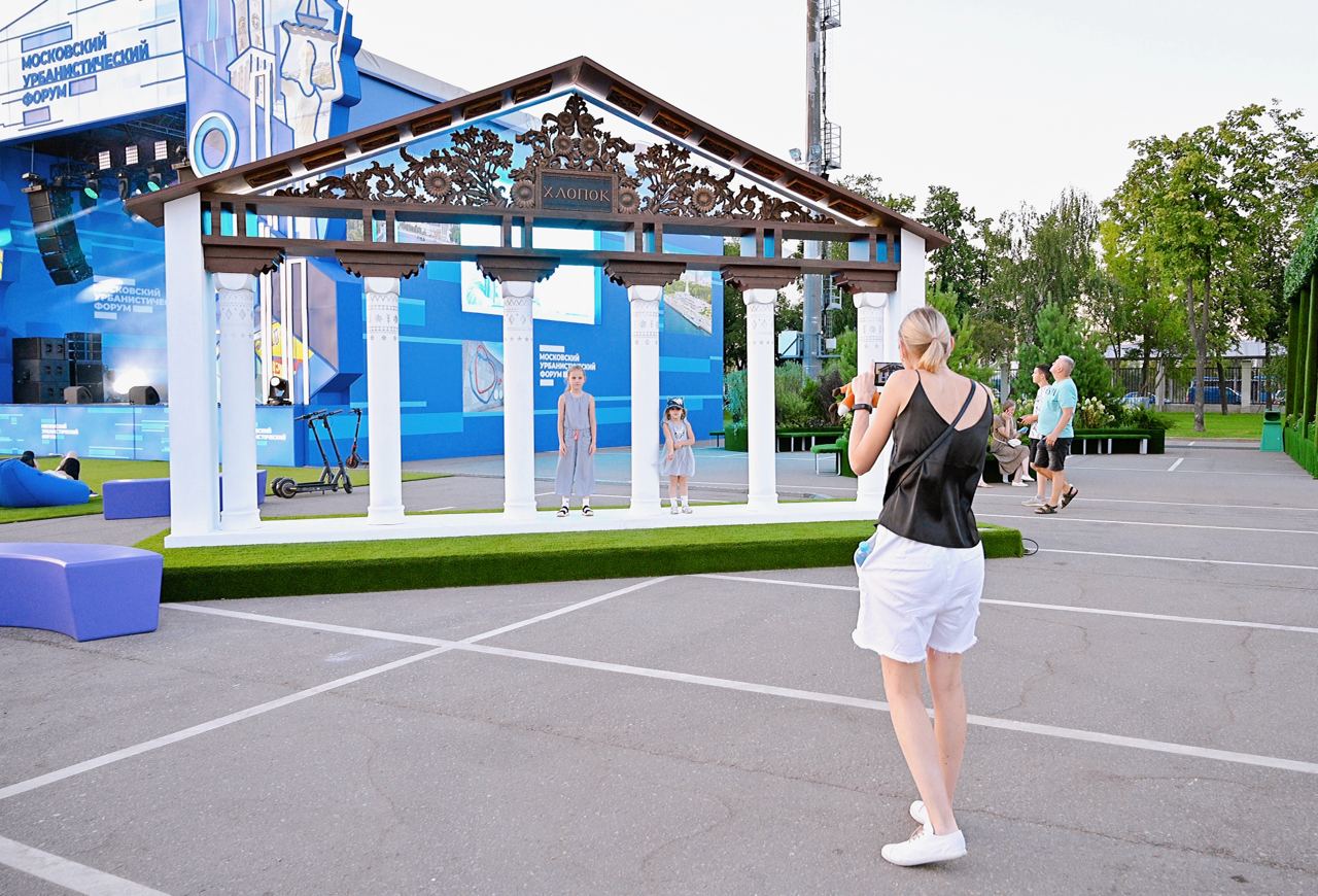 Макеты объектов реставрации на МУФ