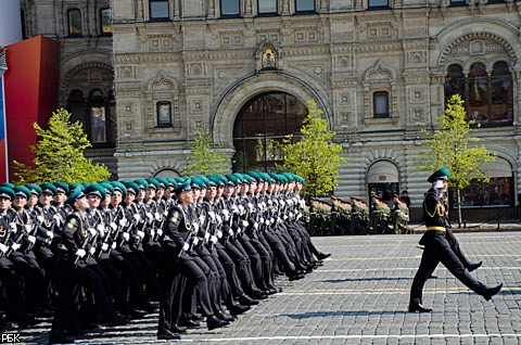 Репетиция парада Победы в Москве