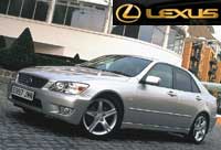 Lexus IS 200 - "лучший автомобиль" в Великобритании