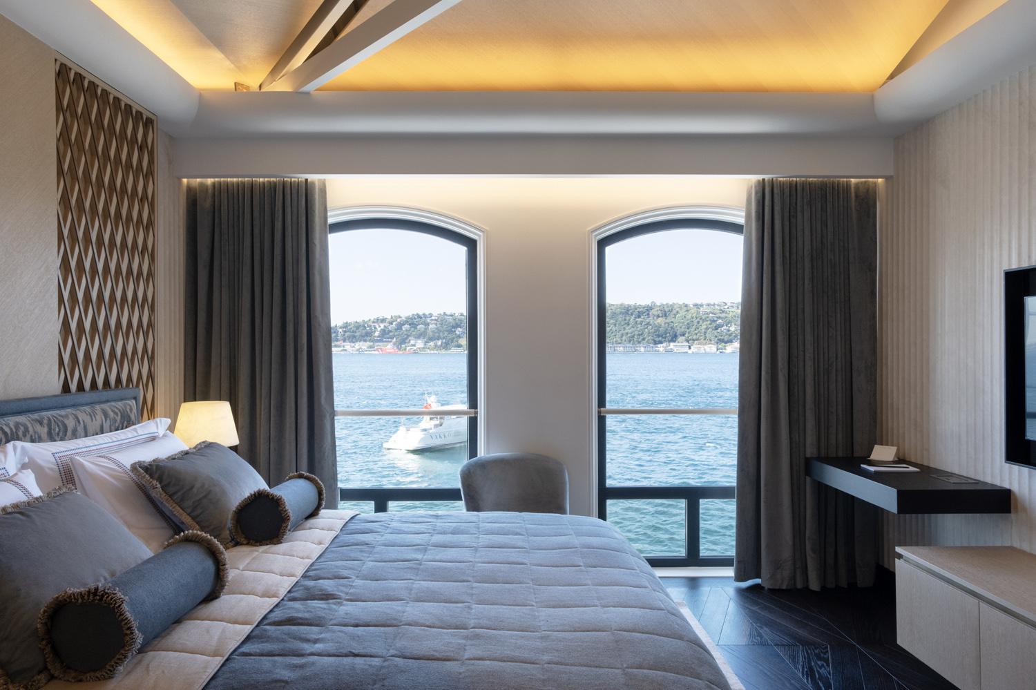 Из окон всех номеров Vakko Hotel &amp; Residence Sumahan Bosphorus&nbsp;открывается вид&nbsp;на Босфор&nbsp;