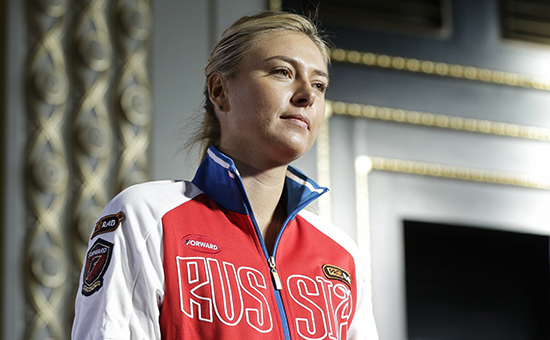 Российская теннисистка Мария Шарапова


