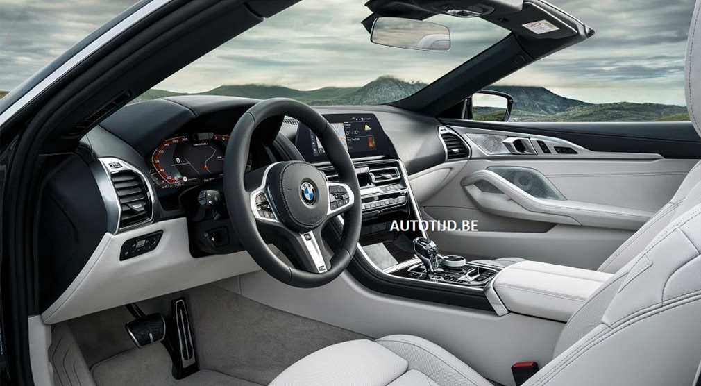 Внешность открытой BMW 8-Series рассекретили в интернете
